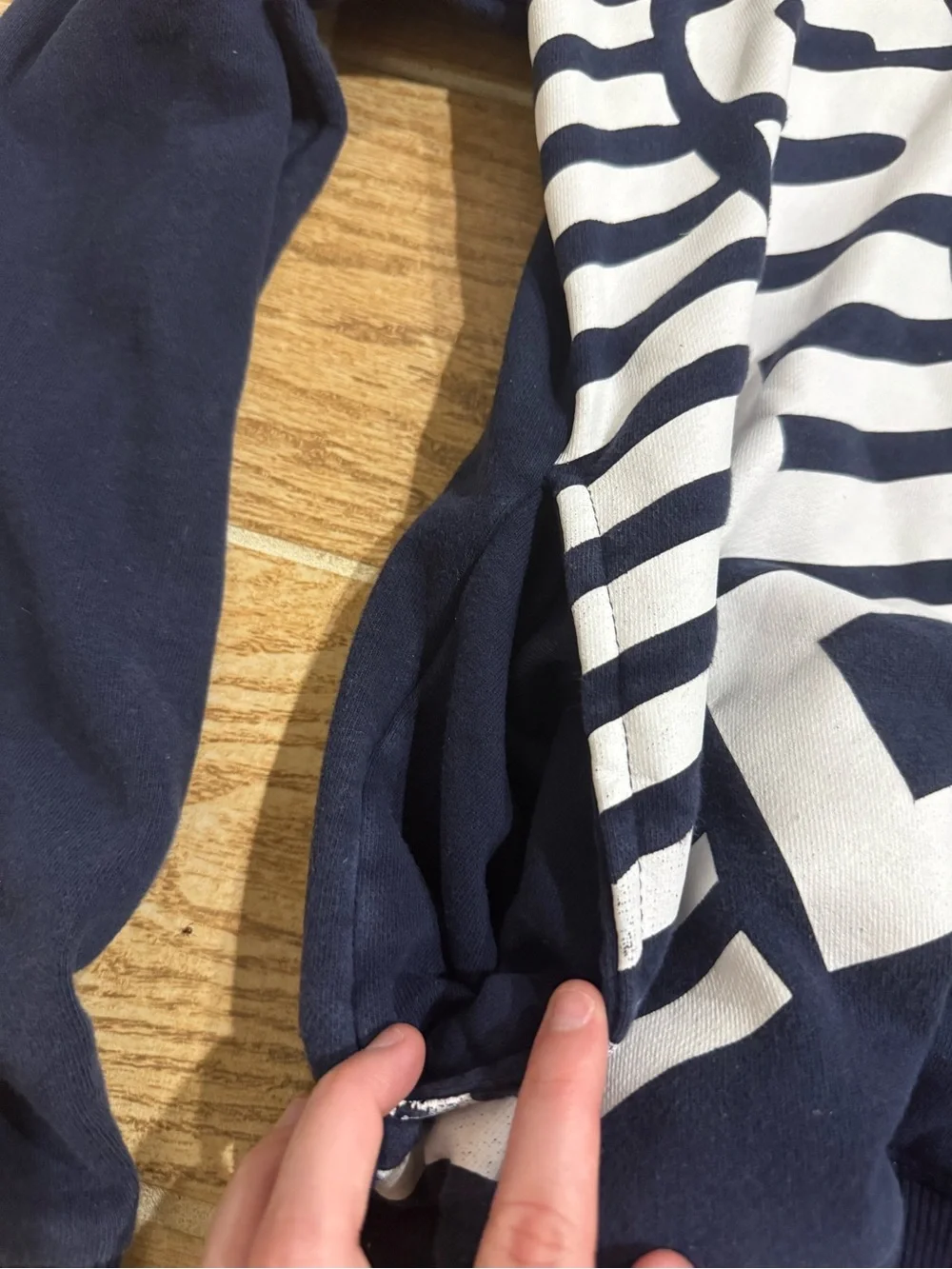 Superdry navy hoodie